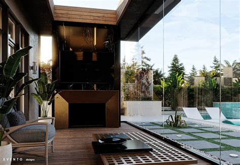 Villa Garden on Behance