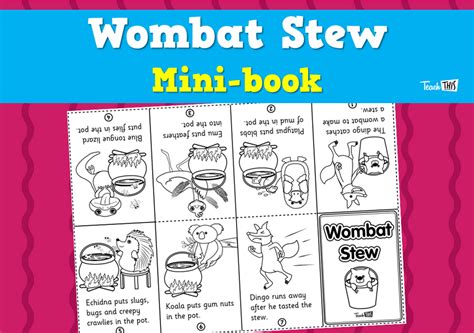 Wombat Stew - Mini-book :: Teacher Resources and Classroom Games :: Teach This