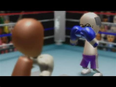 Wii Sports - Boxing Champion Matt KO'd in One Round - YouTube