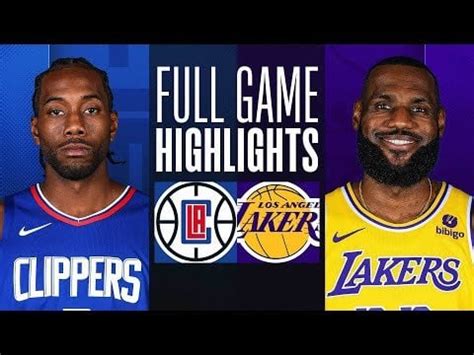 [Highlight] Clippers vs Lakers Full Game Highlights : r/nba