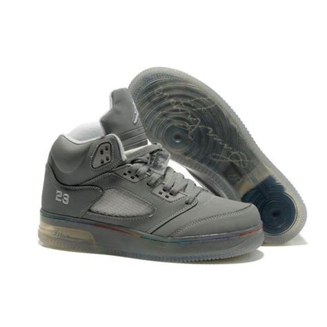 Air Jordan 5 Force Light Cool Grey White , Air Jordan Shoes, Michael ...