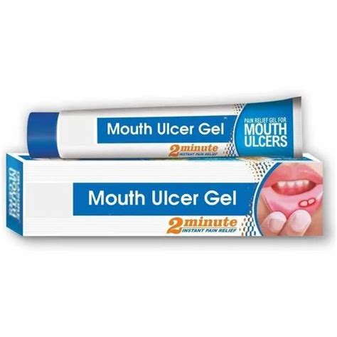 Mouth Ulcer Gel, For Personal, Packaging Type: Tube at Rs 100/pack in ...