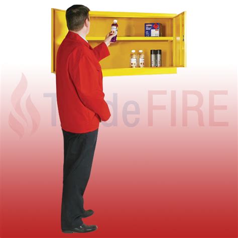 Wall-Mount Flammable Liquid Storage Cabinet 203618CSCW 243615CSCW