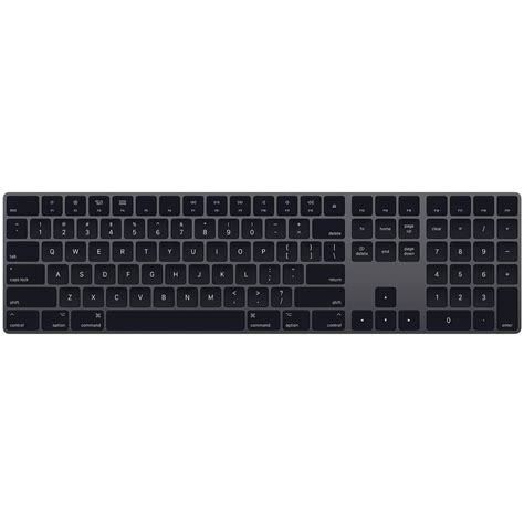 Magic Keyboard with Numeric Keypad Space Grey / Black – Mac Store Indonesia