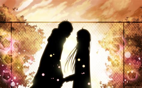 Kimi Ni Todoke Anime HD Wallpaper - Sawako Kuronuma & Shota Kazehaya