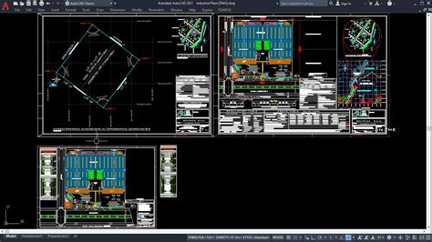 Complete Industrial Plant Project Plans [DWG]