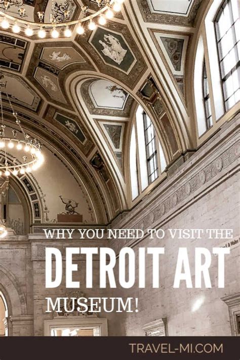 Detroit Art Museum: The DIA is Arguably the Best Art Museum In the USA | Detroit art, Detroit ...