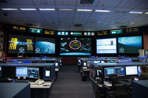 Space Station Flight Control Room - NASA | Nasa room, Nasa, Futuristic interior