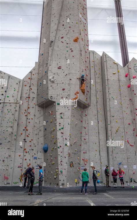 Edinburgh International Climbing Arena Ratho, Scotland, UK Stock Photo - Alamy