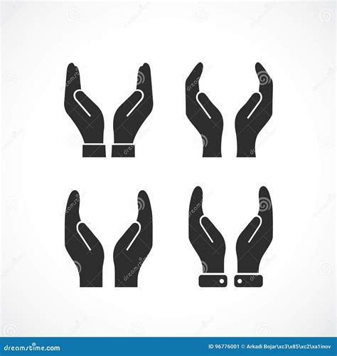 Care Hands Logo Teamwork People Diversity Unity Symbol Vector Icon Set Design. | CartoonDealer ...