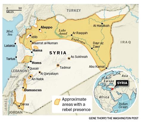 Syria Location On World Map | Campus Map