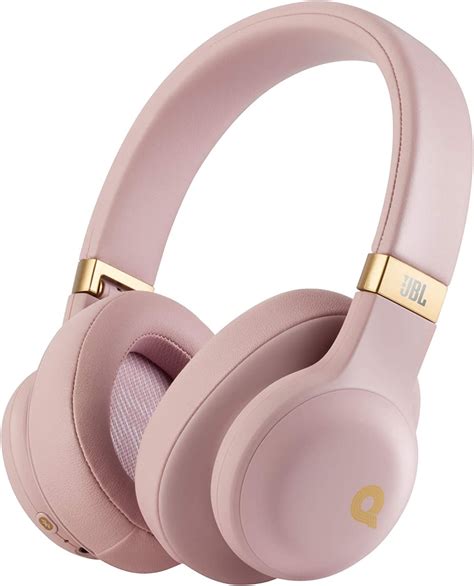 JBL E55BT Quincy Edition - Auriculares inalámbrico Over Ear con Bluetooth, Color Rosa: Amazon.es ...