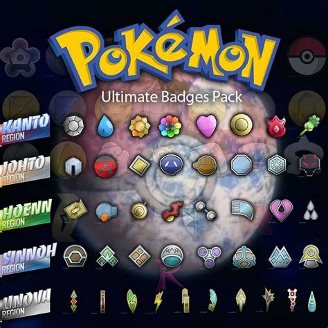 Ultimate Pokemon Badges Pack HD by RamiroMaldini on DeviantArt