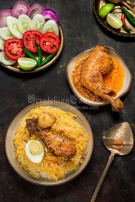 Kolkata Chicken Biryani | Bengali style Biryani | Murgh Dum Biryani ...