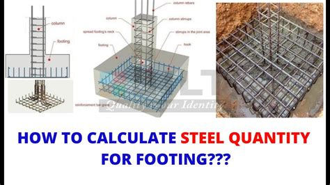 How to Calculate Steel Quantity for Footing? Civil Engineering - Site Important Information ...