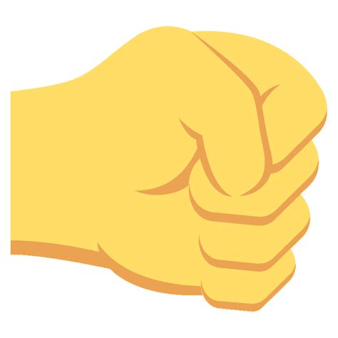 Right Facing Fist Emoji Clipart Free Download Transpa - vrogue.co
