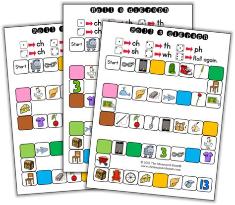 5 digraph games - The Measured Mom