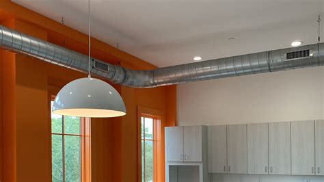 Spiral Ductwork — Heating, Cooling & Plumbing | Blanton and Sons