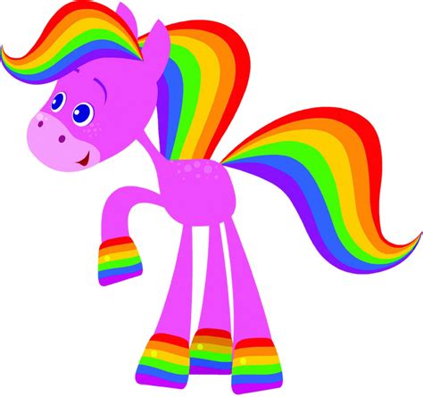 Rainbow Horse poses by kaylor2013 on DeviantArt