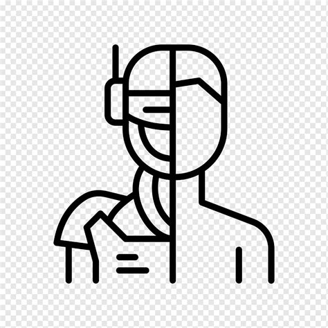 Robot, human, cyborg, future, technology, Robot icon, png | PNGWing