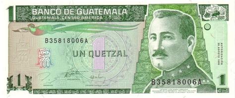 Guatemala 1 Quetzal - Foreign Currency