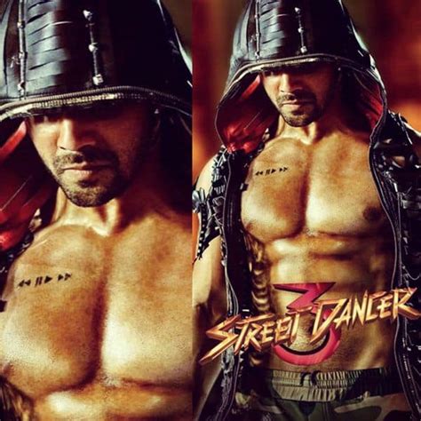 Street Dancer 3D poster: Varun Dhawan shows his washboard abs while ...