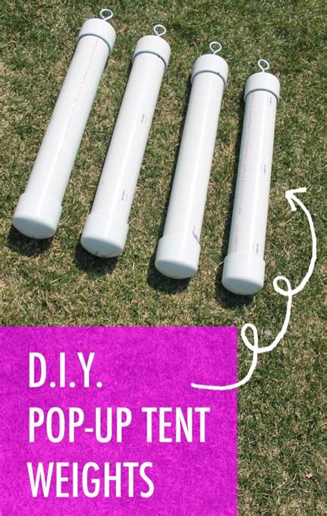 DIY Tent Weights for EZ up canopy-style tents. Craft Show Booths, Craft Booth Displays, Craft ...