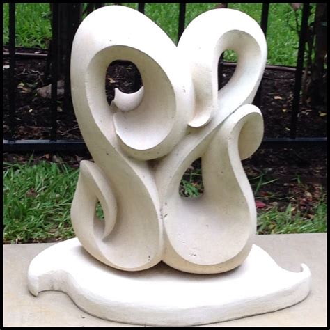 Texas Limestone sculpture on a carved limestone base. | Stone sculpture, Sculpture, Sculptures