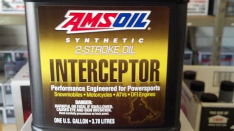 INTERCEPTOR® Synthetic 2-Stroke Oil | Interceptor, Synthetic oil, Amsoil