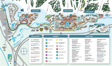 √ Copper Mountain Lodging Map - Popular Century