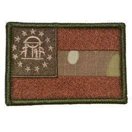 BrigadeQM Georgia Flag Patch - Multicam - BrigadeQM