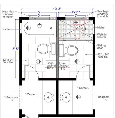 Small Bathroom Layouts with Separate Tub and Shower: Maximizing Space for Your Dream Bathroom Design