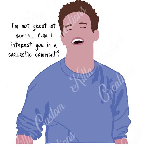 Friends Chandler Bing - Etsy