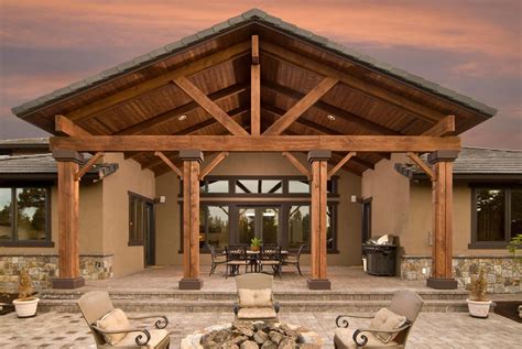 Wood Beam Patio Covers: Get Ready For Long Summer Nights - Patio Designs