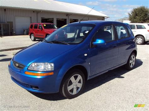 2007 Bright Blue Chevrolet Aveo 5 LS Hatchback #25676128 | GTCarLot.com ...