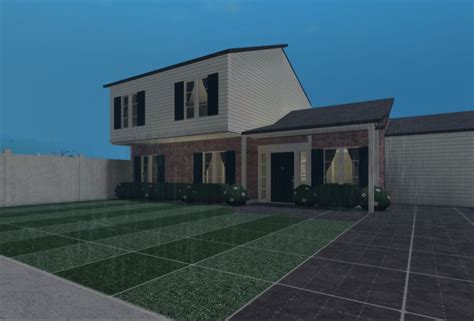 BloxBurg Split level | House outside design, House layouts, Ranch house ...