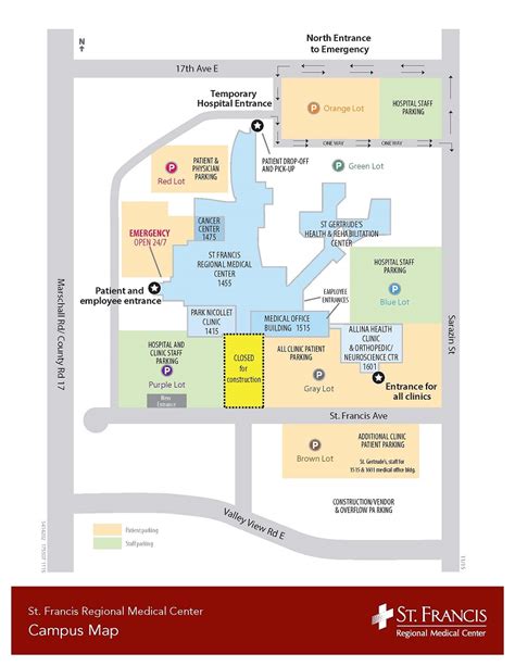 Saint Francis University Campus Map - Map