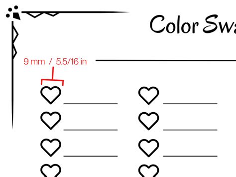 Blank Color Chart Printable | Porn Sex Picture