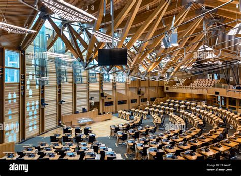 Scottish parliament interior hi-res stock photography and images - Alamy