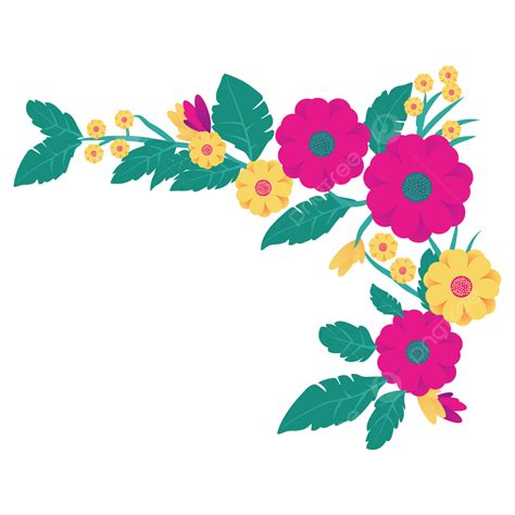 Vector Flower Border Design Png Best Flower Site - vrogue.co