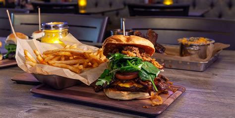 $49 – Smoked Burgers & BBQ: Lunch or Dinner for 2 | Travelzoo