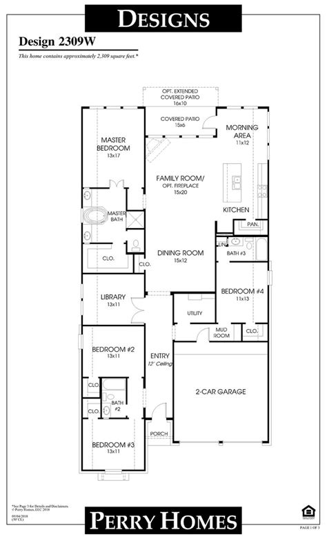 Perry Homes Floor Plans - The Floors