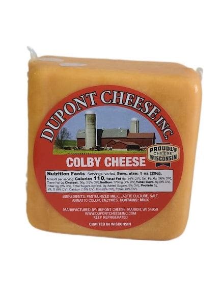 Colby-Monterey Jack – Dupont Cheese Inc.