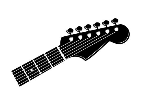 Guitar Head SVG, Guitar Svg, Guitar Clipart, Guitar Files for Cricut, Guitar Cut Files for ...