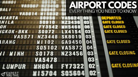 Airport Codes: Everything You Need To Know ⋆ Expert World Travel