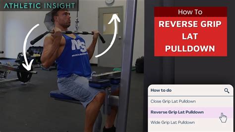 How to do a Reverse Grip Lat Pulldown - YouTube