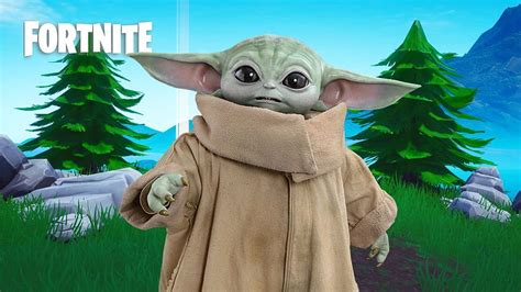 Baby Yoda coming in Fortnite Season 5, Mandalorian Star Wars theme leaked, fortnite baby yoda HD ...