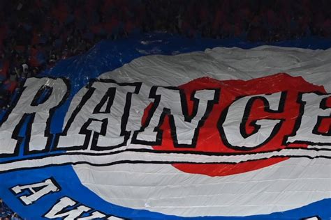 Giant 'Rangers a way of life' tifo unfurled by Gers fans ahead of ...