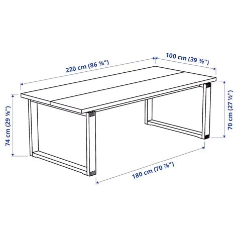 Free delivery - Ikea solid wood dining table (Ikea Morbylanga ...
