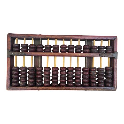 Antique Chinese Wooden Abacus | Chairish